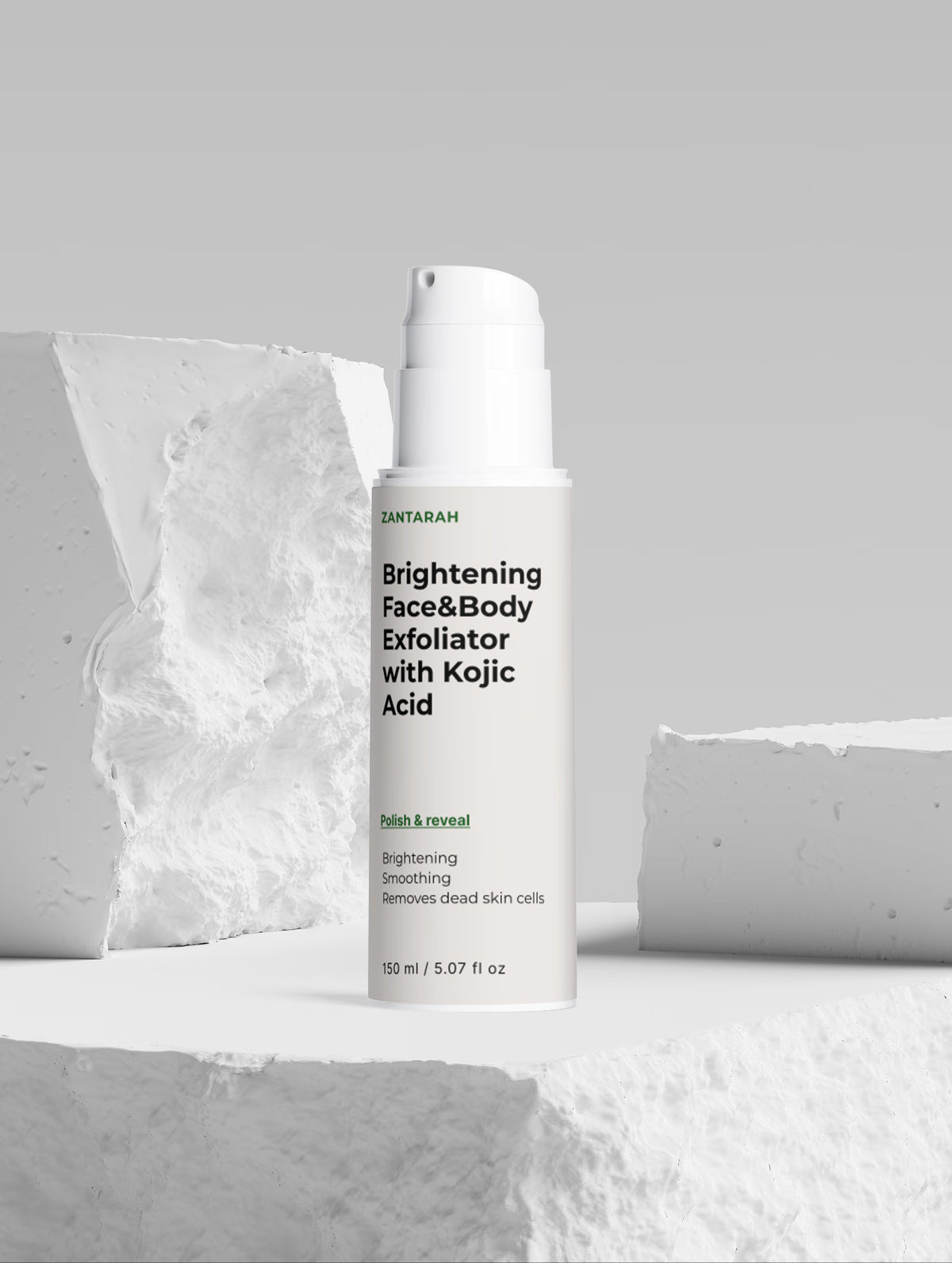 Brightening Face&Body Exfoliator with Kojic Acid